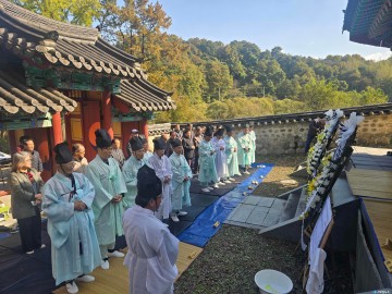 순국선열 이제 조장하 선생 추모제 봉행