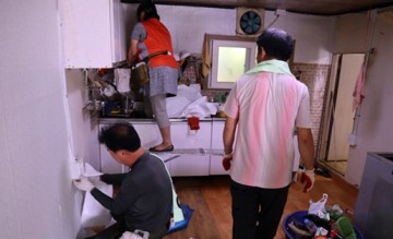 정읍시 드림스타트, 기업연계 열악한 가정 주거환경개선 나눔 가져