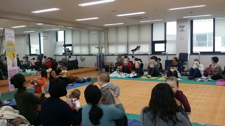 두뇌팡팡 ! 발육쑥쑥 ! 금정베이비 오감발달교실 운영