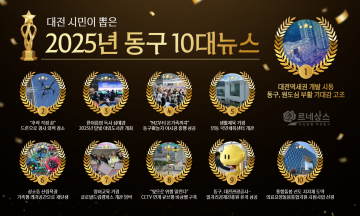 대전역세권 개발 시동, 2025년 대전 동구 10대 뉴스 1위