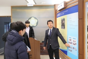 이종담 천안시의회 의원, 학생 진로체험 일일 ‘멘토’ 수행