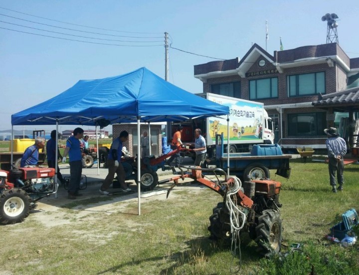 바쁜 농번기철 찾아가는 농업기계 순회 기술교육 추진