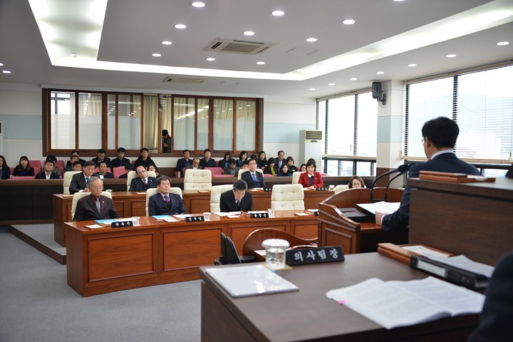남해군의회, 제209회 임시회 개회