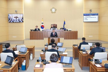 김학동 예천군수, 시정연설에서 내년도 군정 운영 방향 밝혀 