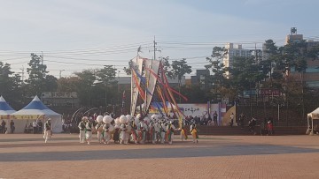 김천시 삼산이수 농악단 풍물대축제" 차상" 수상