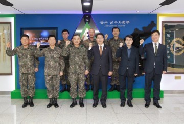 이재관 대전시장 권한대행, 연말 맞아 군부대 위문