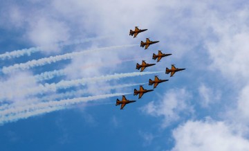 보성군, 제48회 보성다향대축제 축하 에어쇼 개최 