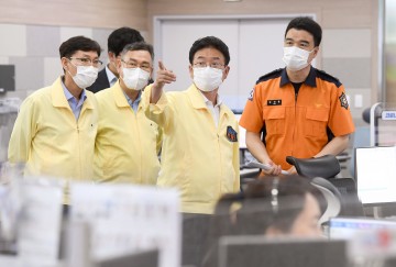 이철우 도지사, ‘경북도 재난안전상황실’찾아 태풍 대응태세 점검