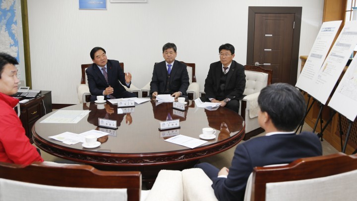 박수범 대덕구청장, 효자지구 주거환경개선사업 간담회 개최