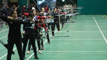 보은군, 최강자를 가리는 실내양궁대회 개최