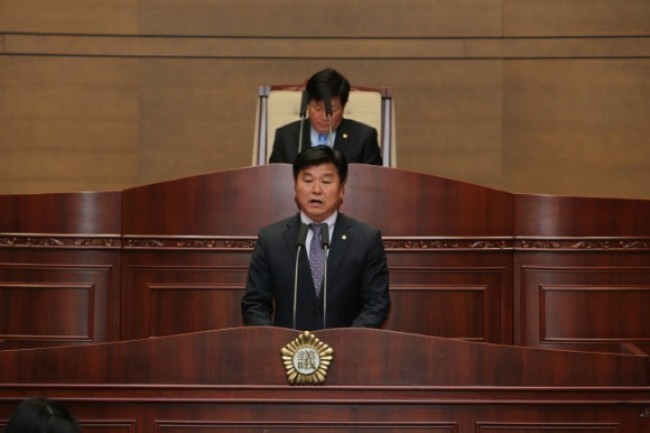 천안시의회 황기승 의원 교통체증 해결방안제시!!
