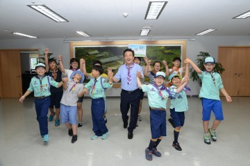제14회 한국잼버리 D-10 성공개최 기원