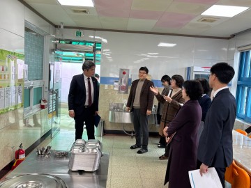 박원종 전남도의원, 운반급식학교 현장 방문…안전한 운반급식 지원 조례 제정 추진