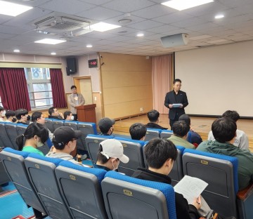 김용무 광주전남병무청장, 광주선우학교 찾아 현장 소통