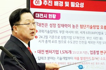 이장우 대전시장, 전국 최초 공공투자기관 대전투자금융(주) 설립 박차