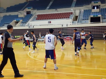 안동강변 전국농구축제 3일간 안동체육관 및 경일고등학교에서 열려