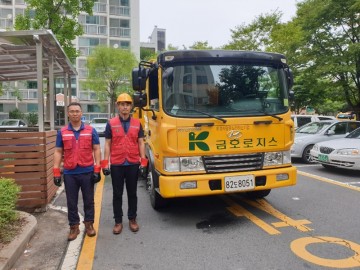 군산시 미룡동 음식물 수거 종사원… 주민 칭찬 자자