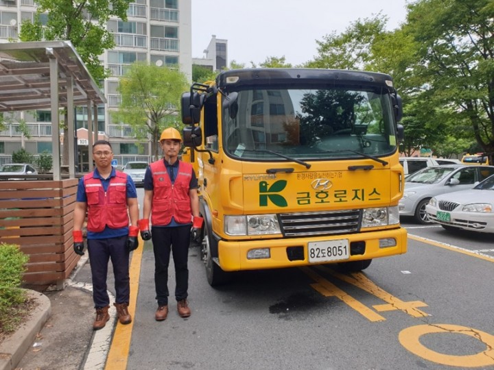 군산시 미룡동 음식물 수거 종사원… 주민 칭찬 자자