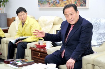 군위군, 재난관리에 대한 기관장 인터뷰 가져 