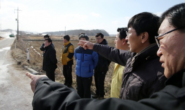 안희정 지사, 홍성 방역현장 긴급 점검