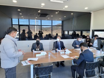 행안부 지역혁신정책관, 의성군 마을기업 현장방문