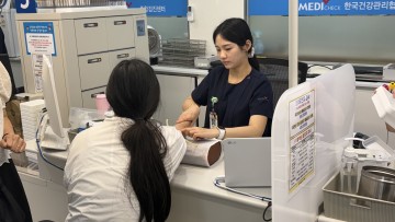 건협 대전충남지부, 정림원 아동 대상 사회공헌 건강검진 실시