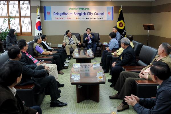 태국 방콕시의회 대표단 인천시의회 방문