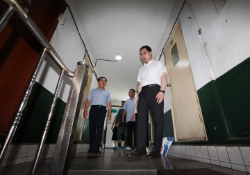 박희조 동구청장, 폭염대비 취약계층 현장 점검