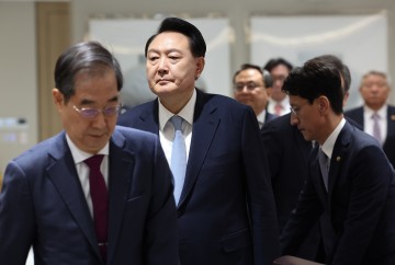 尹대통령, 20일 헌재 한덕수 총리 대면…형사재판 겹쳐..
