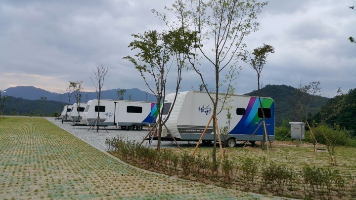 동면 후곡리에 캐러밴 등 갖춘 캠핑장 준공