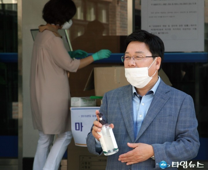 권선택 대전시장, “시험 잘 보세요”