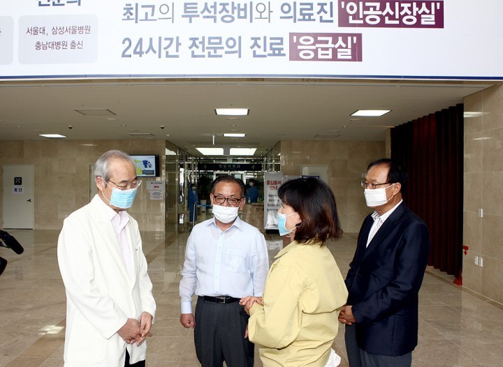 대전시의회, 메르스 비상근무 관계자 격려·위로