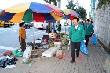 권기창 안동시장, 클린시티 현장 점검 가져