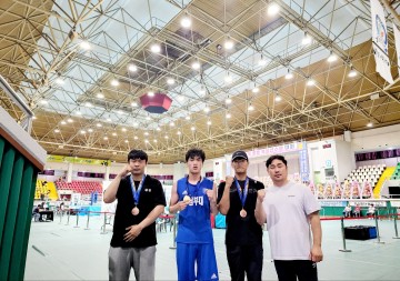 남부대 복싱부, ‘전국종별 복싱 선수권대회’서 수상