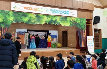 태안군, 인구교육 인형극 ‘머리에 쏙쏙 들어와요