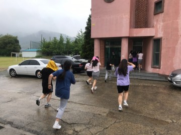 보성소방서, 벌교여고 무각본 합동소방훈련