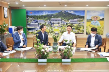 구미시, 주요현안 건의를 위한 도청 방문