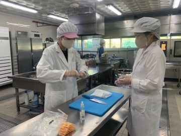 세종시교육청, 급식기구 미생물 검사 실시