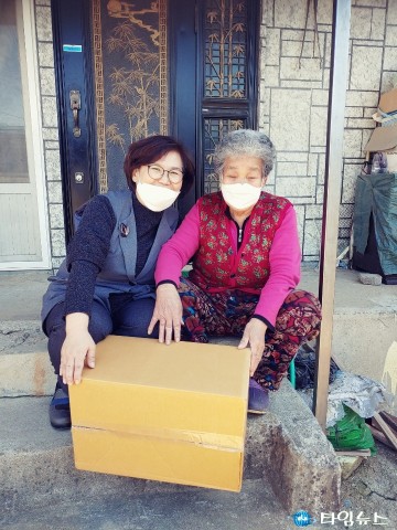 충북남부보훈지청, 고령·독거 보훈가족에게 따뜻한 온기를