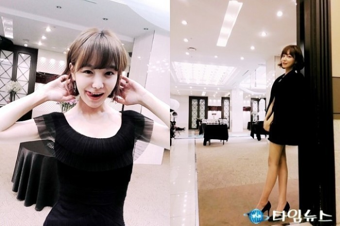 배우 신소율, 눈부신 여신자태 눈길 아찔 포즈로 모델 포스 발산