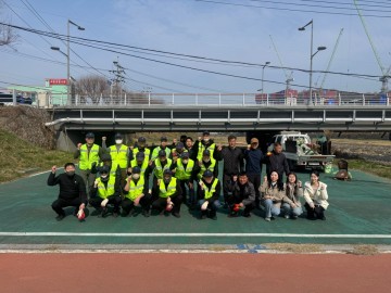 대전 중구, 새봄맞이 대청소…폐기물 23톤 수거