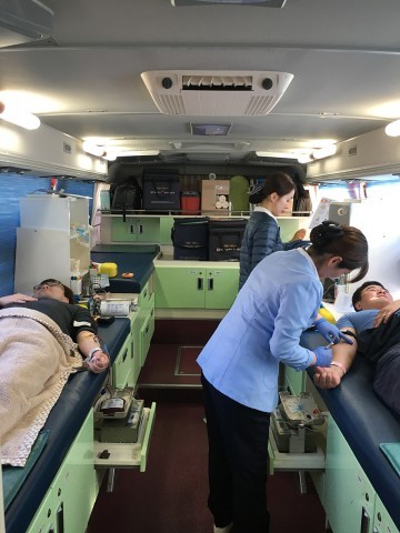 부천시시설관리공단 직원 및 입주단체  55명이"사랑의 헌혈" 행사동참