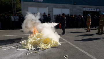 장성소방서, 관내 대상처 "피난우선" 소방안전교육