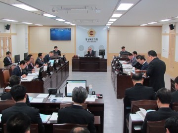 경북도의회 건설소방위, 소방본부 행정사무감사 실시