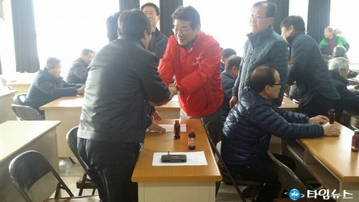 강석호 예비후보, 3일 울진군내 직능단체, 시민단체 방문 