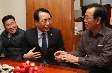 한현택 동구청장, 3·1절 맞아 독립유공자 유족 위문