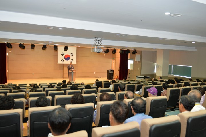 박영일 남해군수, 창선노인대학 특강 나서