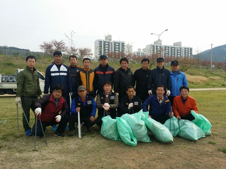가곡동 자율방범대 봄맞이 정화활동 펼쳐