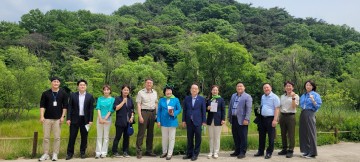 광주 북구의회, 람사르습지 등록된 평두메습지 방문