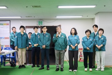 대전 서구의회, 2024 을지연습 종합상황실 격려 방문
